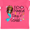 thumbnail image 4 of Inktastic 100 Magical Days of School with Blue Mermaid and Fish Boys or Girls Toddler T-Shirt, 4 of 5