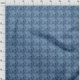 thumbnail image 4 of oneOone Cotton Poplin Medium Blue Fabric Abstracts Sewing Craft Projects Fabric Prints By Yard 42 Inch Wide, 4 of 5