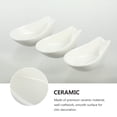 thumbnail image 2 of 4 Pcs Ceramic Spoon Rests Practical Kitchen Utensil Holder Spoon Racks, 2 of 10