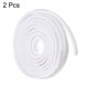 thumbnail image 3 of Uxcell 2 piezas de cepillo de sellado 32.81ft 10m x 7mm fibra de poliéster autoadhesiva para huecos de 6-9mm, blanca, 3 of 7