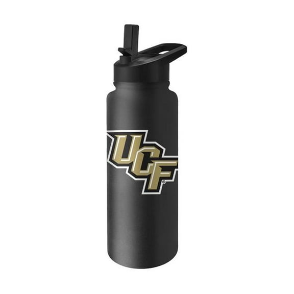 Logo Brands 118-S34QB-8 34 oz University of Central Florida Logo Quencher Stainless Steel Bottle