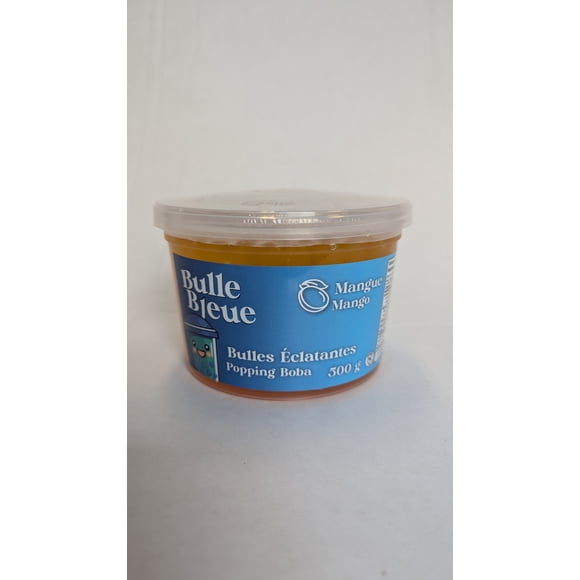 Boba éclatant à la mangue