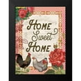 thumbnail image 2 of Lula Bijoux and Company 19x24 Black Modern Framed Museum Art Print Titled - Home Sweet Home, 2 of 5