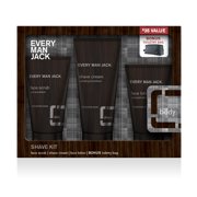 Every Man Jack Shaving Set, Fragrance Free