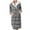 Gray, variant on Kaemgyyd Womens Hooded Bathrobe Winter Fashion Striped Fleece Lined Robe Soft Cozy Plush Sleepwear Short Robes for Women