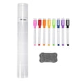 thumbnail image 3 of A3 ic Whiteboard Dry Erase Calendar Set Whiteboard Weekly Planner for Refrigerator Fridge Kitchen Home 17x12", 3 of 5
