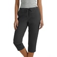 thumbnail image 2 of Women's Stretchy Yoga Leggings Summer Knee Length with Pockets Comfy, 2 of 7