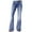 Light Blue, variant on Sokhug High Waist Bell Bottom Jeans for Women Skinny Wide Leg Denim Pants Flared Stretch Jeans