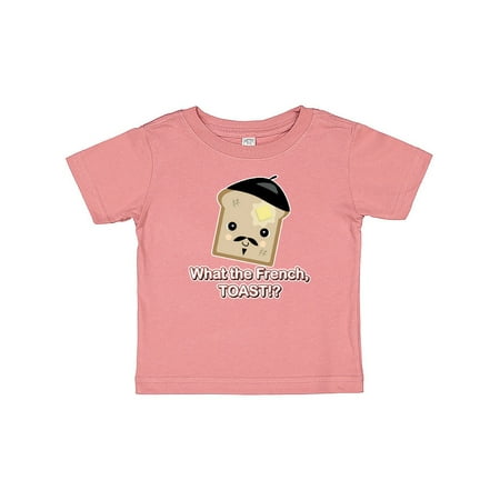 

Inktastic funny cute kawaii what the french toast design Gift Baby Boy T-Shirt