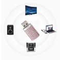 thumbnail image 5 of Pink Cylindrical Rhinestone Portable USB Flash Drive High Speed U Disk Memory Stick (64G), 5 of 5