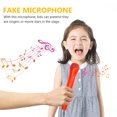 thumbnail image 3 of Simulation Microphone Toy Fake Microphone Kids Pretend Singing Speech Toy, 3 of 9