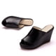 thumbnail image 4 of Zapatillas con cuña para mujer, zapatillas para exteriores para mujer, cadena de perlas, suela blanda Wmkox8yii  ytu11200, 4 of 7