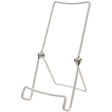 Gibson Holders 3AC Adjustable White Wire Display Easel 3.375 W x 4 D x 8.25 H Pack of 12
