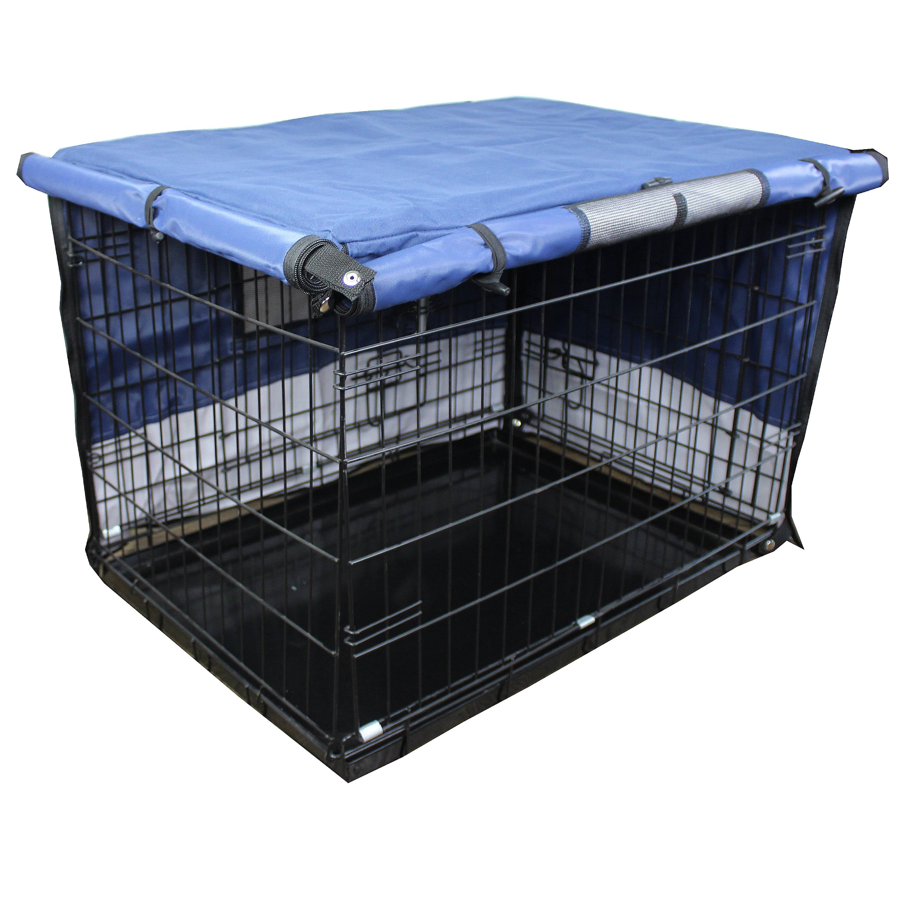 Plastic dog top crate cover
