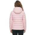 thumbnail image 2 of Wantdo Women's Winter Coat Windproof Hooded Puffer Jacket Warm Winter Fleece Coat Pink M, 2 of 7