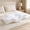 white, variant on Sleep Pillow, Orthopedic Neck Pillow for Sleeping, Memory Foam Side Sleeper Neck Pillow, with Breathable Pillowcase, Ergonomic Contour, for Side Back Stomach Sleeper,Grayish