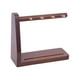 thumbnail image 1 of Adornos para guardar llaves de madera multiusos, colgador nórdico para llaves, gancho para llaves Marron oscuro, 1 of 8