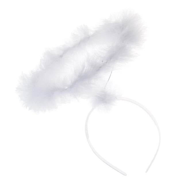Diadema de Ángel Blanca jinwen Tiara cabellero Adorno de cabello elegante