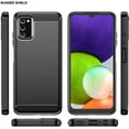 thumbnail image 6 of CoverON For Samsung Galaxy A03s Phone Case, Slim Lightweight Flexible TPU Minimal Cover Carbon Fiber, Black, 6 of 9