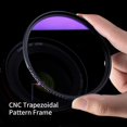 thumbnail image 3 of K&F Concept 55mm MC UV Filtre Cadre Mince avec Revêtement Multi-Résistant pour Objectif d'Appareil Photo, 3 of 5