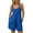 Blue, variant on PULLIMORE Women’s Sleeveless Romper - Soft & Breathable, 4 Pockets, Loose Fit Shorts (L, Black)
