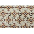 thumbnail image 5 of Casavani Handblock Printed Cotton Kilim Rug 2x10 Runner Rug Yellow Beige Bedroom Runner Kitchen Runner Hallway Stair Runner, 5 of 6