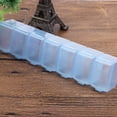thumbnail image 3 of Agiferg 7 Day Mini Weekly Medicine Box Holder Organizer Container Pill Cases New, 3 of 9