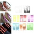 thumbnail image 4 of lionlar 12 Pcs/ensemble Lacets Unisexes Élastiques en Silicone Blancs, 4 of 8