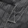 thumbnail image 2 of Flxxie Seersucker Textured Duvet Cover Pillow Sham Set with Corner Ties, Queen, Dark Gray, 3-Pieces, 2 of 5