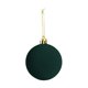 thumbnail image 4 of 12 Bolas Navideñas de Terciopelo Flocadas, Adornos Navideños de Plástico, Adornos Colgantes Decorativos para Árbol de Navidad, Decoración de 2,4 Pulgadas, 4 of 7