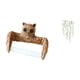 thumbnail image 5 of Soporte de papel higiénico,Escultura de pared de búho con porta rollo de papel higiénico,Adhesivo de pared,Pegatinas de pared de vides colgantes para dormitorio,Calcomanía de pared con, 5 of 8