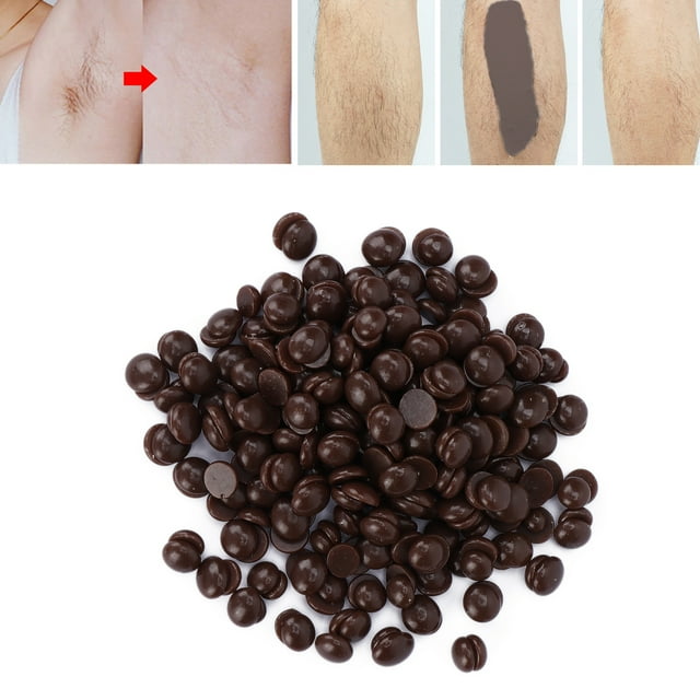 Grano De Cera Depilatoria, Frijol De Cera Natural Seguro, , Inofensivo, Compacto, Portátil Para Salón De Belleza, Hogar, Brazos, Axilas