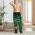 thumbnail image 2 of Sikiie Ferns Leave Green Foliage Pajama Pants Men, PJ Bottoms, Sleep & Lounge Pants-X-Large, 2 of 6
