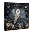 thumbnail image 3 of Stupell Industries French Country White Owl Forest Scene Canvas Art, 36 x 36, by The Dutch Lady, 3 of 8