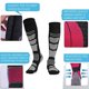 thumbnail image 3 of Whataatahia Calcetines de esquí y snowboard por encima de la rodilla para hombre y mujer, 3 of 5