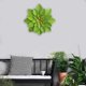 thumbnail image 5 of Hierro de pared Decoración Baño Dormitorio Colgante de pared Verde Sunnimix escultura de arte de pared, 5 of 7