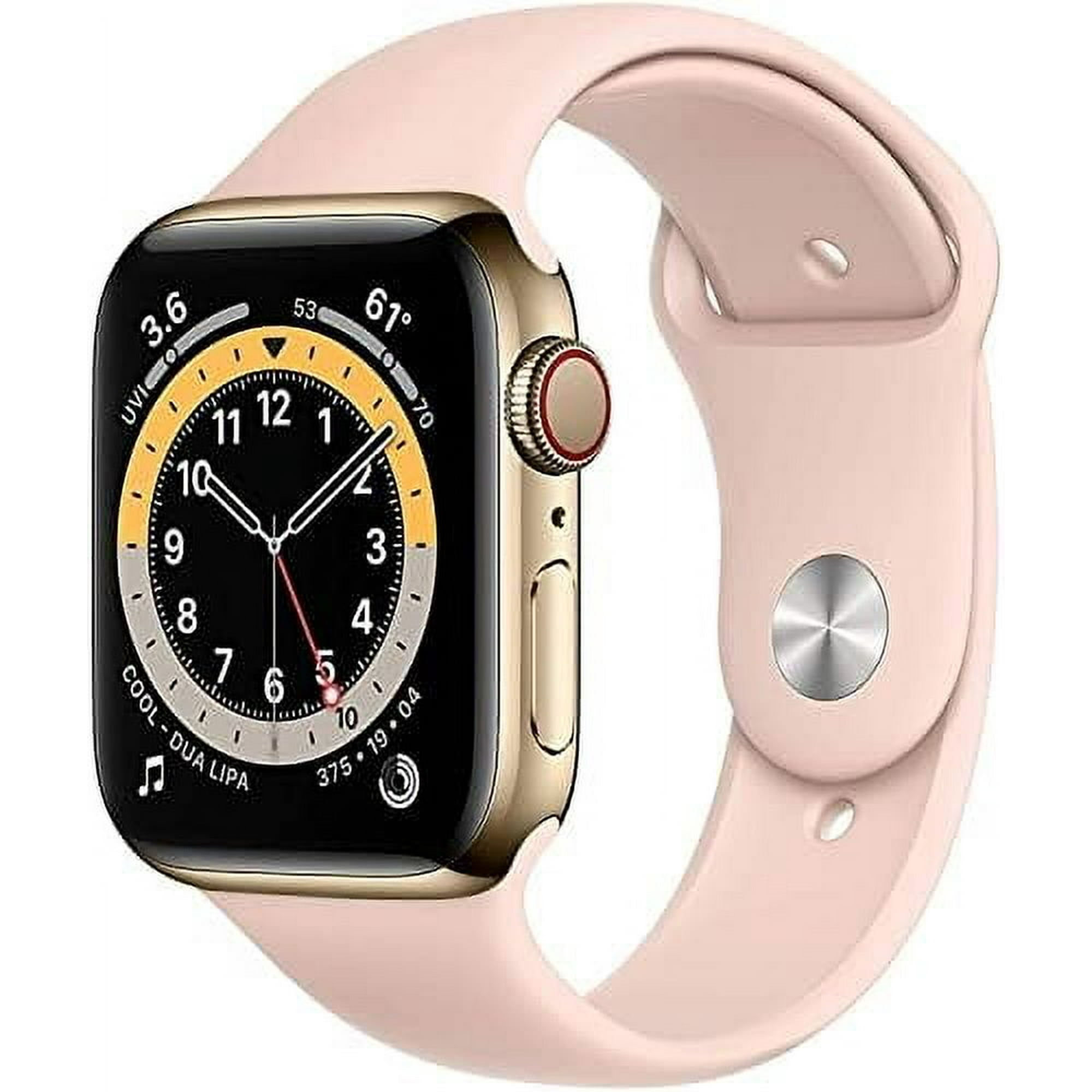Apple, Watch Series 6, Smart Watch, GPS Only, Rose Gold/40MM, 1, 1
