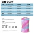 thumbnail image 6 of Haiem Men's Fun Rainbow Pink Print Tank Tops Summer Sleeveless Cut Off Workout T-Shirts Fitness Vest Athletic Undershirts-Medium, 6 of 8