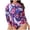 Hotpink, variant on Relanfenk Plus Size Swimwear Women's Fashion Long Sleeve Printed Onepiece Zip Conservative Plus Size Swimsuit