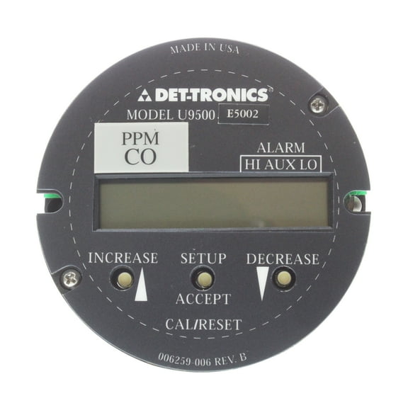 Det-Tronics 006265-005 U9500E5002 Gas Detector / Sensor Module for C7066E