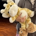 thumbnail image 6 of Cute Giraffe Plush Toy, Soft Long-Neck Stuffed Animal Doll, Cozy Hug Pillow for Sleeping, Fluffy Plush Companion for Bed and Sofa, Adorable Home Décor Gift for Her and Friends, 6 of 16