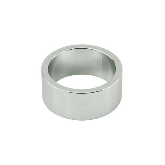 Alta 1 1/8" Bike Headset Spacer, 15mm, Multiple Colors (Silver)