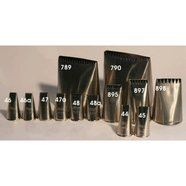 Ateco # 47 - Ribbon Pastry Tip - Stainless Steel