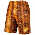 thumbnail image 2 of Men's New Era Orange Kansas City Chiefs Summer Pop Shorts, 2 of 3