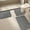 Gray, variant on AZXY Bathroom Mats Set Of 3,Bathroom Rug Sets Clearance,U Shape Non Slip Washable Bath Rug Sets,Bath Mat Set Brown