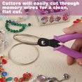 thumbnail image 2 of SPEEDWOX 5 Inch Memory Wire Cutting Pliers Jewelry Parrot Beak Wire Cutter Bracelet Pliers Memory Wire Shears Flush Cut Pliers Beading Hobby Work Tool for Arts and Crafts Electronics Jewelry Making, 2 of 7