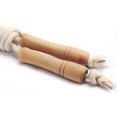 thumbnail image 3 of Cuerda para saltar para niños, mango de madera, ajustable, de algodón trenzado, para fitness, 3 of 5