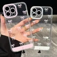 thumbnail image 4 of Vibrant Led Bowknot Phone Case, Light Up Phone Case for iPhone with Led Lights for Incoming Calls，Compatible for iPhone 11/12/13/14/15/16/17 Pro/Pro Max (White,for iPhone 13pro max), 4 of 7