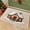 Multicolor, variant on Christmas Stereoscopic Embroidery Door Mat | Absorbent Nonslip Kitchen & Bathroom Rug | 16x24 Inch Holiday Floor Mat for Entryway & Sink Area