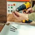 thumbnail image 1 of GOOHOCHY 10Pcs Tiny Hinges for Craft Projects and DIY Enthusiasts 2.4X0.4X0.04In, 1 of 8